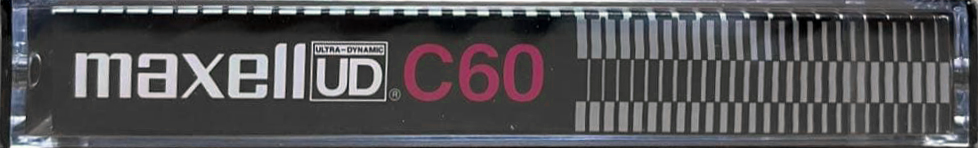 Compact Cassette Maxell UD 60 "UD C60" Type I Normal 2016 Japan