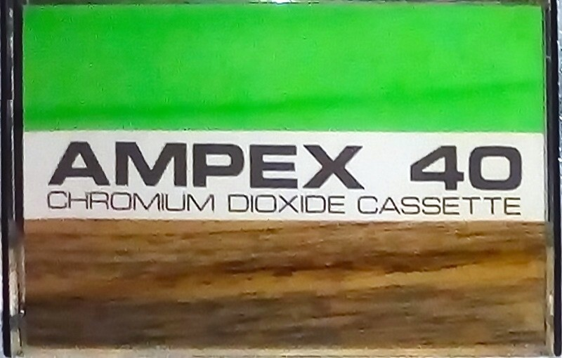 Compact Cassette: AMPEX Ampex -  40