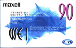 Compact Cassette Maxell WE 90 "WE1-90" Type I Normal 1999 Japan
