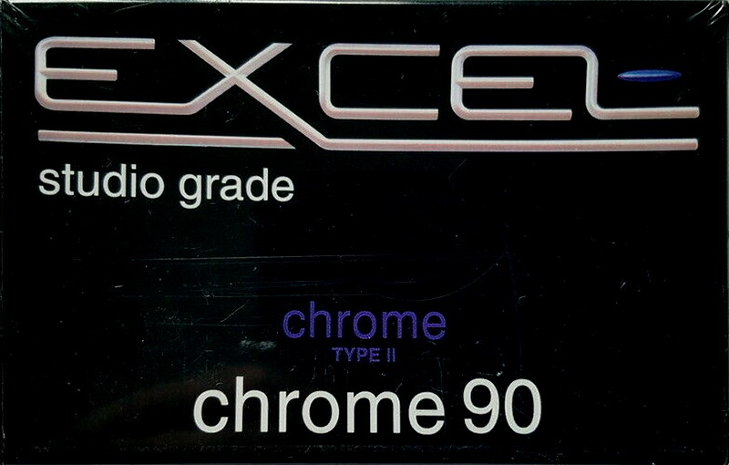Compact Cassette Excel 90 "Studio Grade" Type II Chrome 1998 UK
