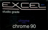 Compact Cassette Excel 90 "Studio Grade" Type II Chrome 1998 UK