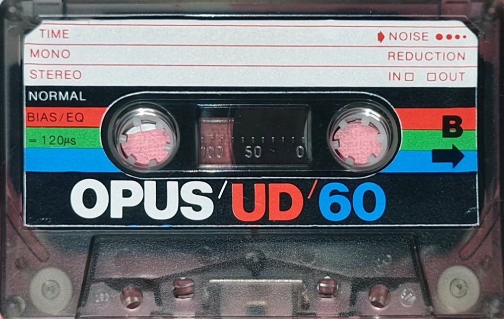 Compact Cassette Opus UD 60 Type I Normal 1975 Australia