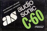 Compact Cassette Audio Sonic 60 "white" Type I Normal Europe