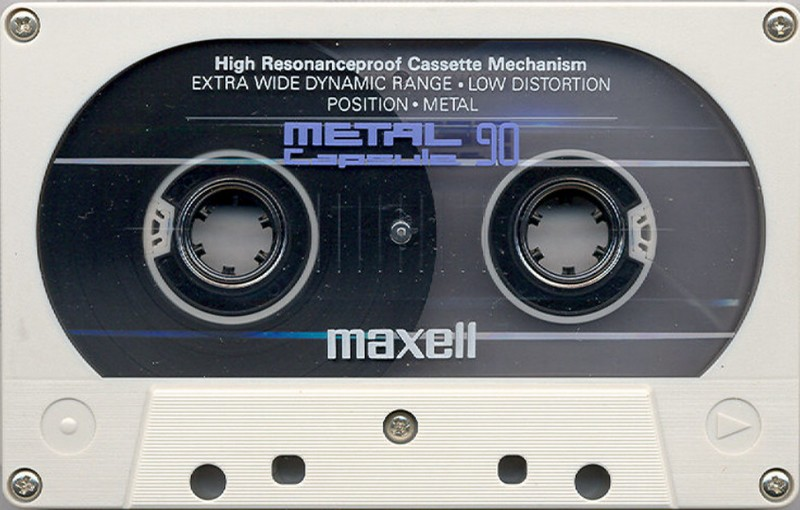 Compact Cassette: Maxell / Hitachi Maxell - Metal Capsule 90