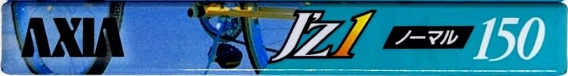 Compact Cassette AXIA J`z 1 150 "JZ1C 150" Type I Normal 1995 Japan