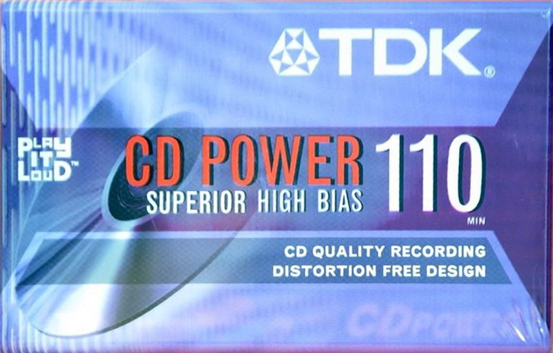 Compact Cassette: TDK  - CD Power 110