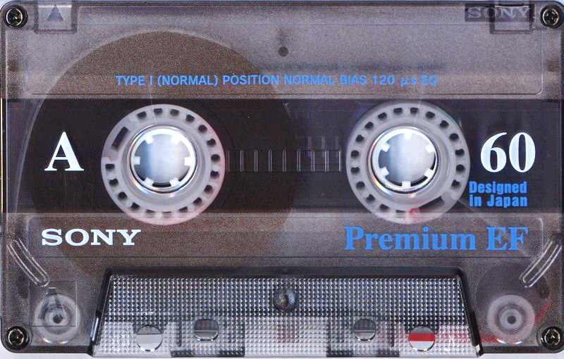 Compact Cassette: Sony  - EF Premium 60