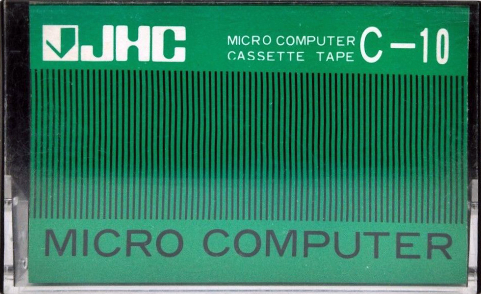 Compact Cassette JHC micro computer 10 Computer Cassette Japan