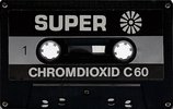 Compact Cassette Super 60 Type II Chrome 1985 Europe