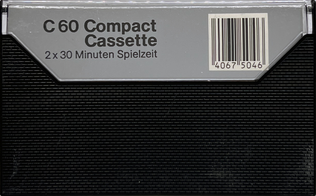 Compact Cassette Super 60 Type II Chrome 1985 Europe