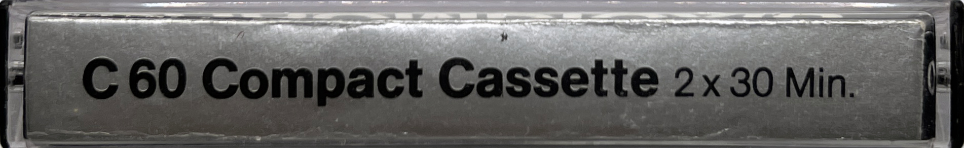 Compact Cassette Super 60 Type II Chrome 1985 Europe
