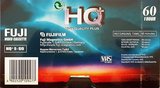 VHS, Video Home System Fuji HQ+ 60 "HQ+ E-60" Type I Normal 2002 Worldwide