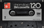 Compact Cassette BASF Chromdioxid 120 Type II Chrome 1977 Europe