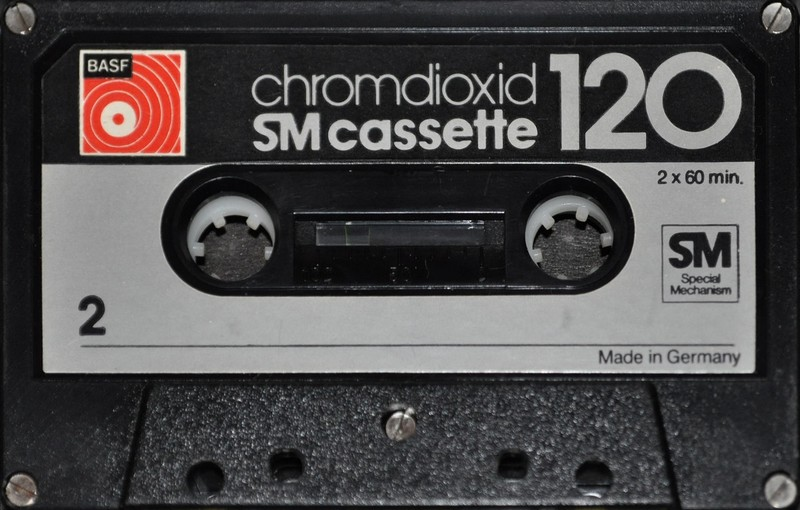 Compact Cassette: BASF  - Chromdioxid 120