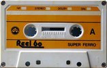 Compact Cassette Reel Super Ferro 60 "white" Type I Normal 1982 Poland