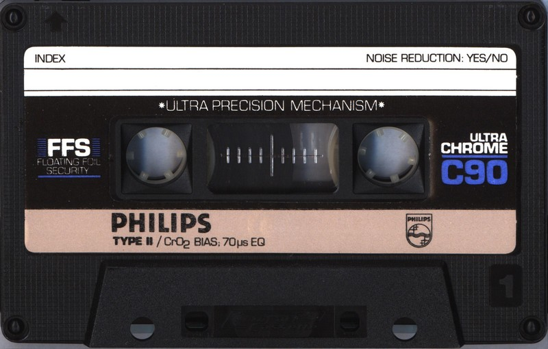 Compact Cassette: Philips  - Ultra Chrome 90