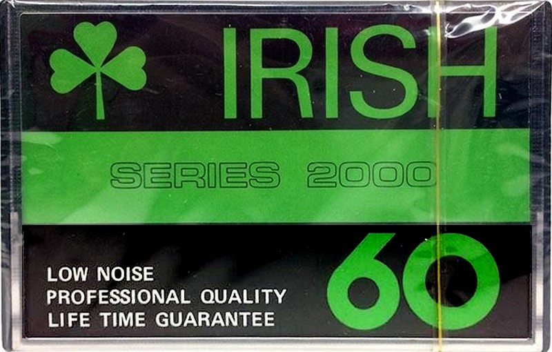 Compact Cassette Irish Series 2000 90 Type I Normal 1982 Hong Kong