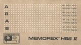 Compact Cassette Memorex HBS II 90 Type II Chrome 1989 North America