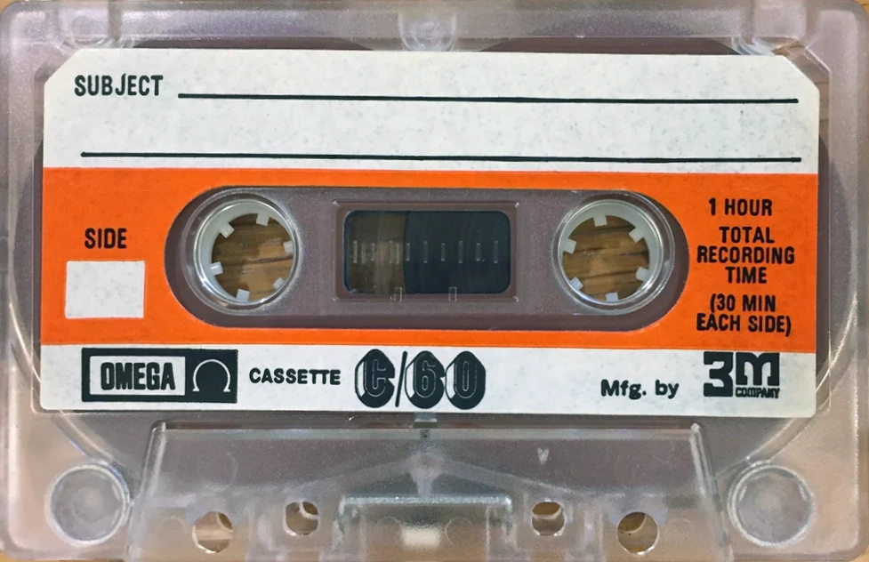 Compact Cassette Omega 60 Type I Normal Unknown Country