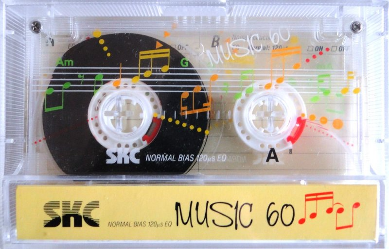 Compact Cassette: Sunkyong Magnetic Limited (SKM) SKC - Music 60