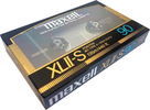 Compact Cassette Maxell XLII-S 90 Type II Chrome 1986 USA