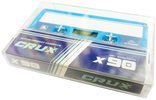 Compact Cassette CRUX X 90 "blue" Type I Normal 2023 Worldwide