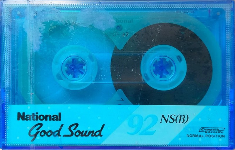 Compact Cassette National NS 92 "RT-92NS (B)" Type I Normal 1985 Japan
