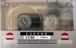 Compact Cassette TnB CC 60 Type II Chrome 1990 Europe