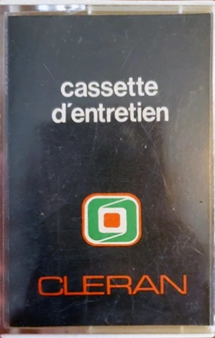 Compact Cassette Cleran Cleaning Cassette France