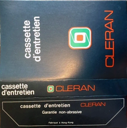 Compact Cassette Cleran Cleaning Cassette France