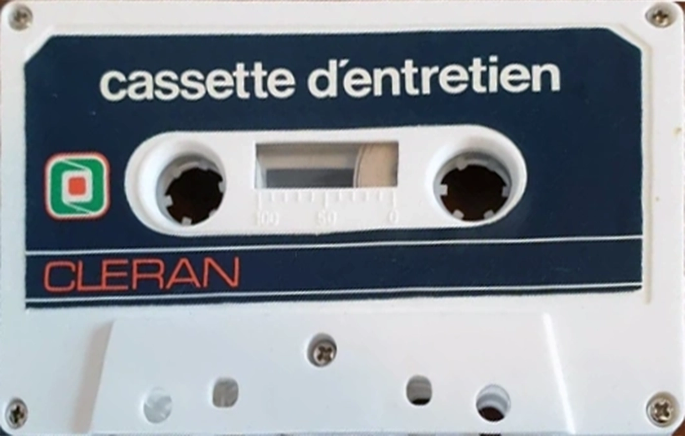 Compact Cassette Cleran Cleaning Cassette France