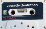 Compact Cassette Cleran Cleaning Cassette France