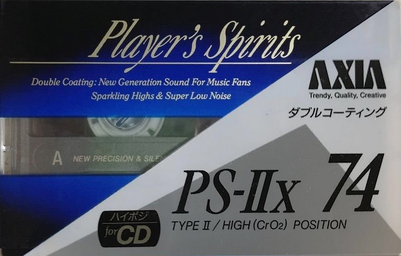 Compact Cassette: FUJI AXIA - PS-IIx 74