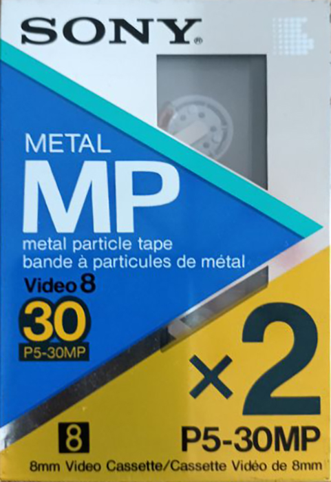 2 pack Sony MP 30 "P5-30MP" Type IV Metal 1987 Europe