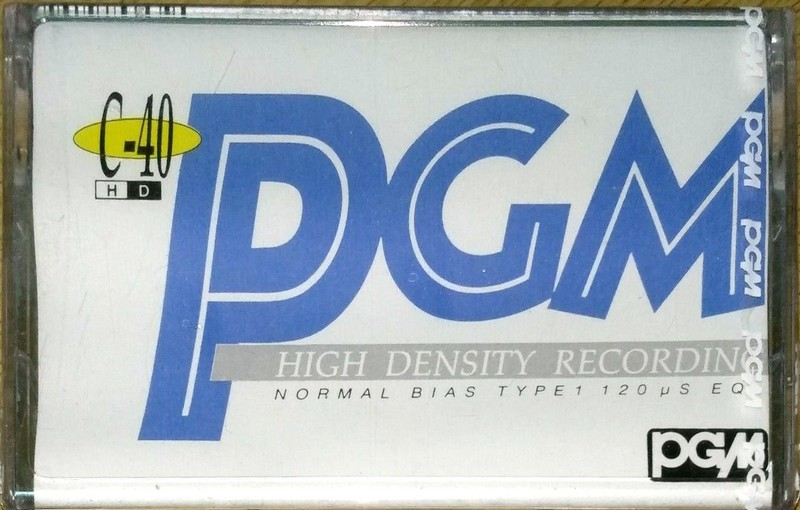 Compact Cassette PGM 40 Type I Normal Thailand