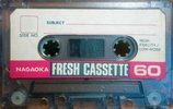 Compact Cassette Nagaoka Fresh 60 Type I Normal 1973 Japan