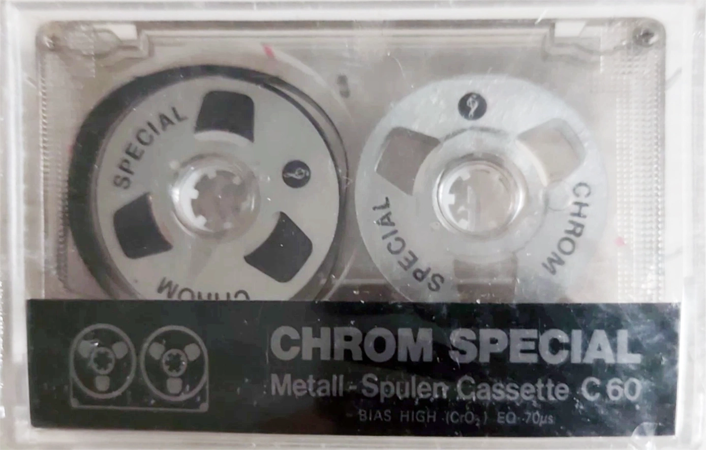 Compact Cassette Metall-Spulen Special 60 Type II Chrome Europe