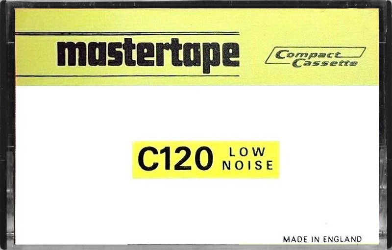 Compact Cassette:  Mastertape -  120