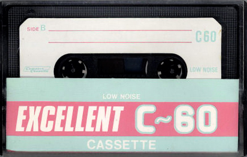 Compact Cassette Excellent 60 Type I Normal 1982 Japan