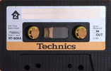 Compact Cassette Technics XA 90 "RT-90XA" Type II Chrome 1979 Europe