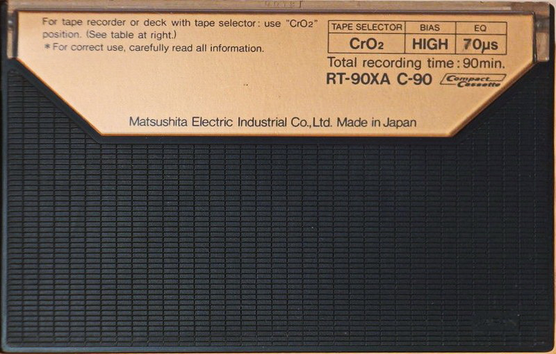 Compact Cassette: Matsushita Technics - XA 90