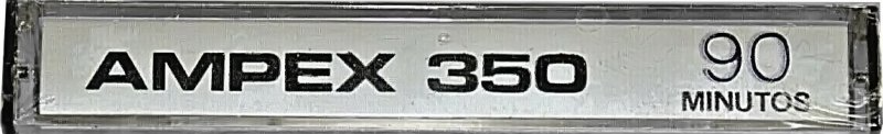 Compact Cassette Ampex 350 90 Type I Normal 1973 Mexico