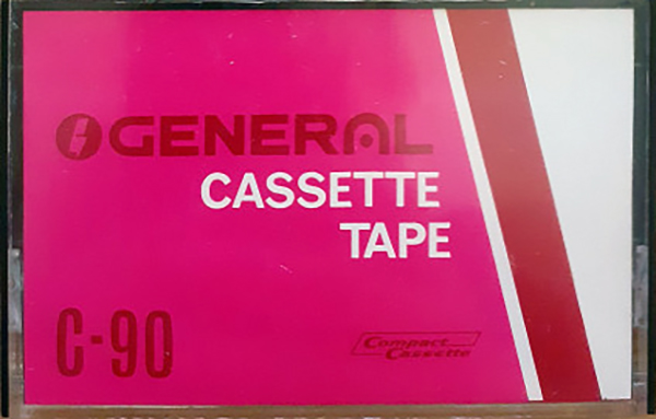 Compact Cassette General 90 Type I Normal Japan