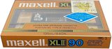 Compact Cassette Maxell XLII 90 Type II Chrome 1985 North America