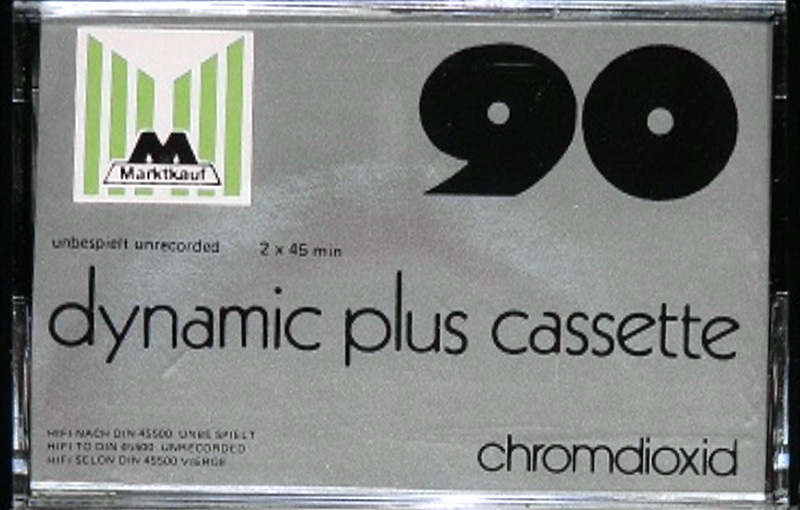 Compact Cassette Marktkauf 90 Type II Chrome 1980 Germany