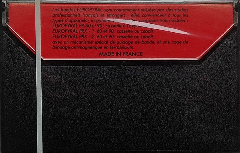 Compact Cassette:  Euro Pyral - PRX-1 60