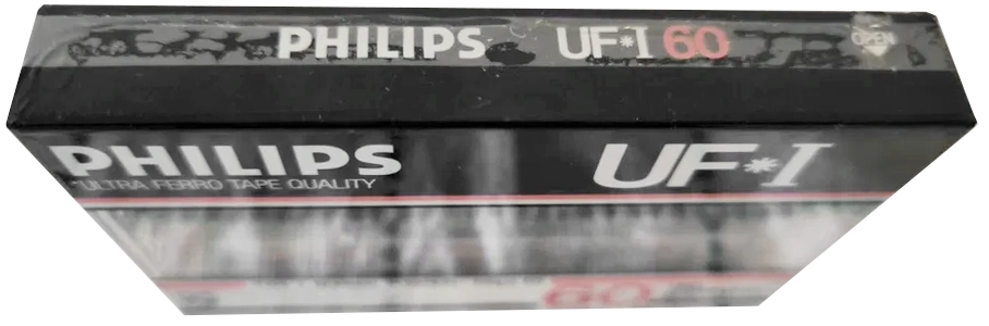 Compact Cassette Philips UF-I 60 Type I Normal 1986 Europe