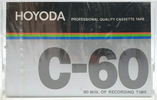 Compact Cassette Hoyoda 60 Type I Normal 1989 Hong Kong