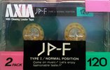 2 pack AXIA JP-F 120 Type I Normal 1985 Japan