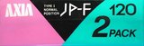 2 pack AXIA JP-F 120 Type I Normal 1985 Japan